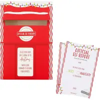 Partyking - - Novelty Christmas - Elf Report Kaartje & Brievenbus