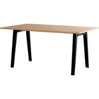 TIPTOE New Modern Rechthoekige Houten Eettafel 160 cm x 95 cm | Graphite Black