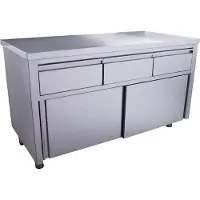 Saro Schuifdeurkast - 3 Lades 1400x700mm, 700-2210