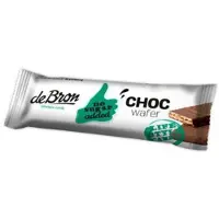 De Bron Choco wafer 1 doos 24 stuks