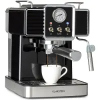 Klarstein Gusto Classico espressomachine 1350 watt 20 bar druk watertank: 1,5 liter