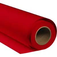 Bresser SBP13 3,56x15m Karmijnrood achtergrond rol