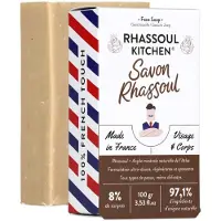 Monsieur Barbier - Rhassoul overvette zeep voor gezicht en lichaam voor mannen 100 g