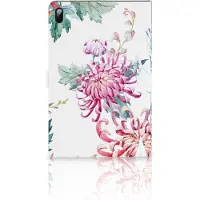 B2Ctelecom Samsung Galaxy Tab S7 FE | S7+ | S8+ Flip Case Bird Flowers