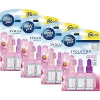 Febreze 3Volution - Luchtverfrisser navulling Vleugje Bloesem - 4 x 20 ml (4 stuks)