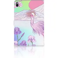 B2Ctelecom Samsung Galaxy Tab S7 FE | S7+ | S8+ Flip Case Bird