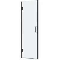 Guido Gusto Douchedeur 80x200cm 8mm Nano glas mat zwart serie Maya