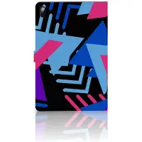 B2Ctelecom Samsung Galaxy Tab S7 FE | S7+ | S8+ Tablet Beschermhoes Funky Triangle