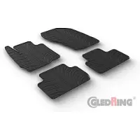 GledRing Rubbermatten Mitsubishi Eclipse Cross 10/2017- (T profiel 4-delig + montageclips) voor o.a. MITSUBISHI
