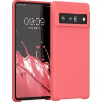 Kwmobile telefoonhoesje geschikt voor Google Pixel 6 Pro - Hoesje met siliconen coating - Smartphone case in dolce vita