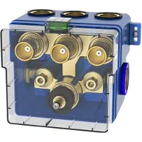 Wiesbaden Douchethermostaat inbouwbox caral klik pro 3-weg