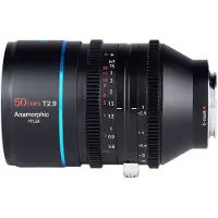 Sirui 50mm T2.9 FullFrame Anamorphic 1.6x Sony E-mount objectief