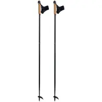 Komperdell Speed Tour Carbon Stokken (Maat 130CM, Zwart)