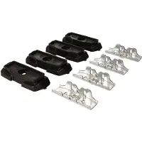 Thule Kit 187055 Fixpoint 4-pack montagekit voor dakdragersysteem zwart