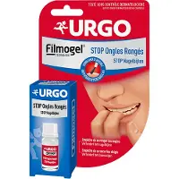 Urgo - Nagellak Stop nagelbijten - Zeer bitter, Onzichtbaar - Herstructureert en versterkt - Vanaf 3 jaar, 9 ml