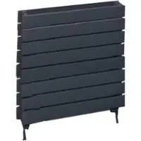 Eastbrook Addington type 22 radiator 60x60cm staal 1252W antraciet