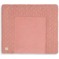 Jollein Aankleedkussenhoes Spring Knit 75x85cm - Rosewood