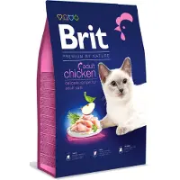 Brit Premium By Nature Kip Volwassen Kattenvoer 8kg