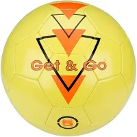 Get & go Voetbal - Triangle Speed - Fluorgeel - Maat 5