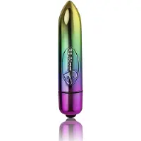 Rocks off Rocks-off - bullet mini vibrator regenboog - 8 cm