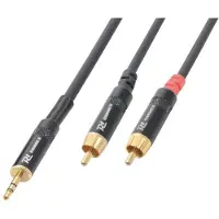 PD Connex 3,5mm Jack - Tulp stereo audio kabel - 6 meter