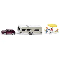 Siku 2542 Personenauto Met Caravan Multi multi Metaal Speelgoedvoertuig