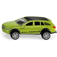 Siku 2349, Mercedes-Benz E-klasse All-Terrain 4x4², 1:50, metaal/kunststof, groen, trekhaak en motorkap die open kan