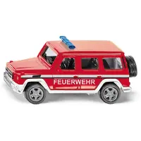 Siku Brandweerwagen Mercedes-amg G65 9,6 Cm Staal Rood