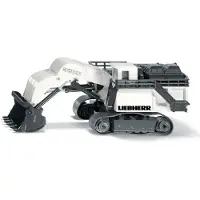 Siku Liebherr Mijnbouw Graafmachine Wit wit Metaal Speelgoedvoertuig