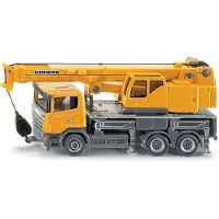 Siku 1859 Telescoop Kraanwagen Oranje oranje Metaal Speelgoedvoertuig