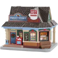 Lemax Kerstfiguur Sweet start café b/o led