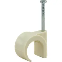 Q-Link Buisclip | | 16 - 19 mm (40 stuks, Rond, Crème)