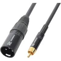 PD Connex 1x XLR (m) - 1x RCA (m) audiokabel - 3 meter