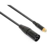 PD Connex XLR (m) - RCA (v) adapter - 0,15 meter