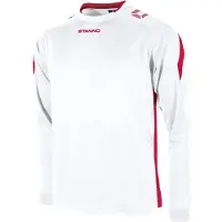 Stanno Drive Match Shirt LS Wit | Maat XXXL