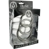 Master Series cockring Trine Stalen Ringen Collectie