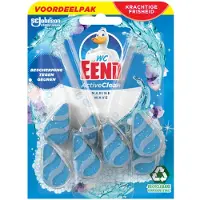 Wc Eend Toiletblok Active Clean Duopack Marine 2 Stuks
