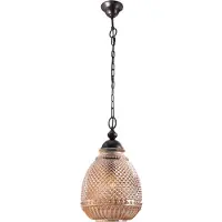 Lyora Hanglamp Toulon amber glas