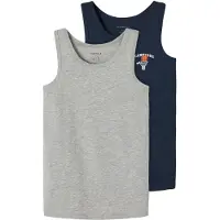 Name it Tank Top 2 Pack Dark Sapphire | Maat: 104