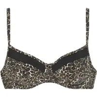 LASCANA Bikinitop bruin / zwart