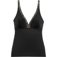 LASCANA Tankinitop bruin / zwart