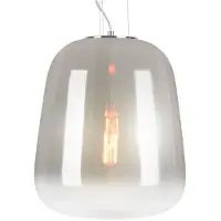 Present Time hanglamp cone chroom