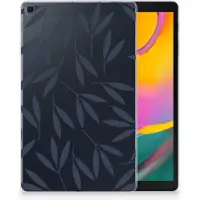 B2Ctelecom Samsung Galaxy Tab A 10.1 (2019) Siliconen Hoesje Leaves Blue