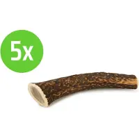 Beeztees Hertengewei - Hondensnack - 1st - L - ca 150 gram - 5 zakken