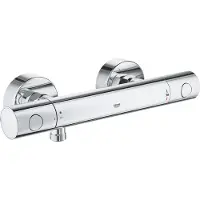 GROHE Precision Get Thermostatische Douchekraan - 15 cm - AquaCalibrator - Inclusief koppelingen - Chroom