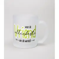 Paper Dreams Frosted Mugs - Allerbeste Vriend multi glas Beker