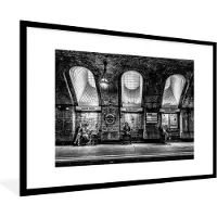 PosterMonkey Fotolijst incl. Poster - Baker Street in London - 120x80 cm - Posterlijst
