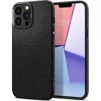 Spigen Liquid Air iPhone 13 Pro Max Hoesje Zwart