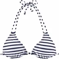 Venice beach Bikinitop navy / wit