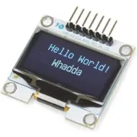 Velleman 1,3-inch OLED-display voor Arduino (SH1106-driver, SPI-interface)